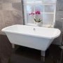 Tabor 1670 x 750 Freestanding Bath with Modern Feet