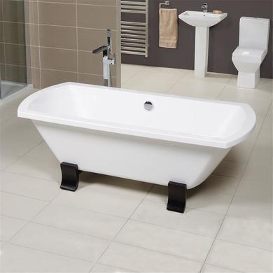 Tabor Double Ended Freestanding Bath - 1800 x 840mm