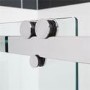 Sliding Shower Door Right Hand 1400mm - 10mm Glass - Trinity Premium Range