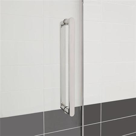Sliding Shower Door Right Hand 1400mm - 10mm Glass - Trinity Premium Range