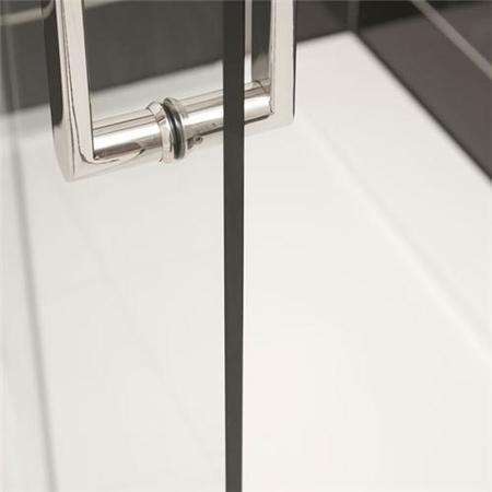 Sliding Shower Door Right Hand 1400mm - 10mm Glass - Trinity Premium Range