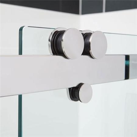 Sliding Shower Door Left Hand 1600mm - 10mm Glass -Trinity Premium Range