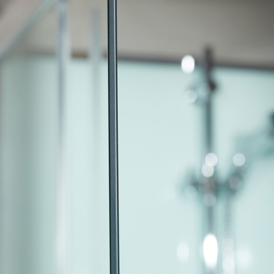 1200mm x 800mm Shower Cabin with Aqua White Back Panels with Square Valve -Quatro