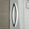 Sliding Shower Door 1500mm - 8mm Glass - Aquafloe Iris Range