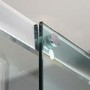 Sliding Shower Door 1700mm - 8mm Glass - Aquafloe Range