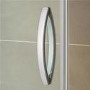 Hinged Door Enclosure 900mm - 8mm Glass - AquaFloe Iris Range