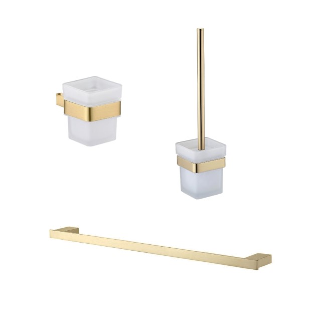 3 Piece Bathroom Accessory Set- Arissa 