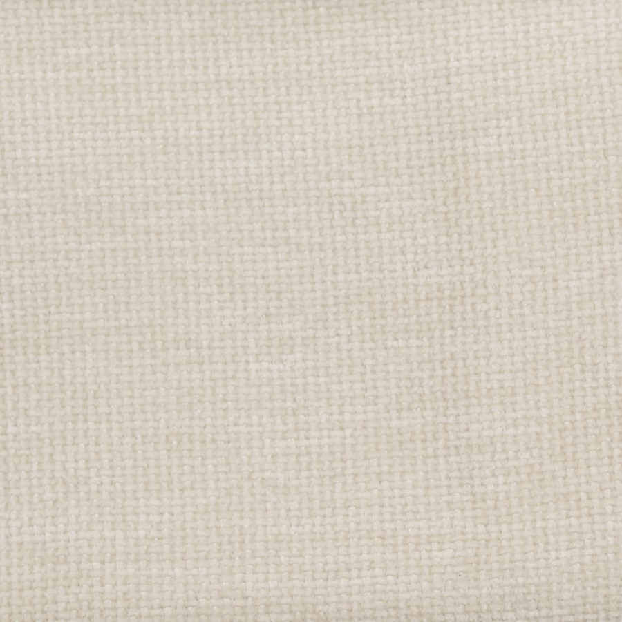 Beige Upholstered Kitchen Stool with Brass Legs - Callie