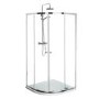 Essence Toilet and Furniture Basin Suite with 800mm Shower Enclosure Tray and Waste
