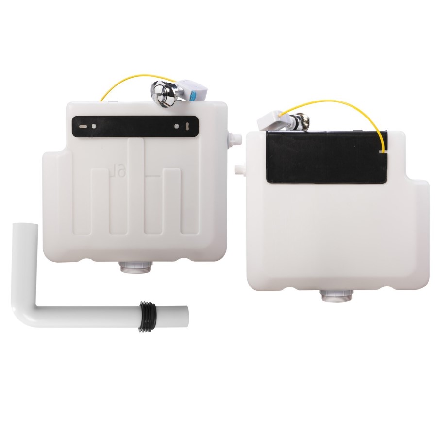 Medium Oak Moderno Furniture Suite with 900mm Shower Enclosure Tray and Waste