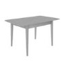 Grey Extendable Dining Table with 4 Matching Spindle Dining Chairs - Cami