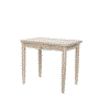 Cream Extendable Dining Set with 4 Spindle Chairs - Cami