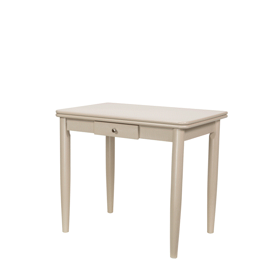 Cream Extendable Dining Set with 4 Spindle Chairs - Cami