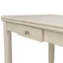 Cream Extendable Dining Table with 4 Cream Velvet Dining Chairs - Cami