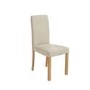 Cream Extendable Dining Table with 4 Cream Velvet Dining Chairs - Cami