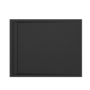 Black 1200x800 Rectangular Shower Tray 30mm Low-Profile - Slate Cast Marble