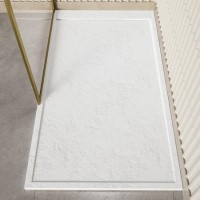 1200x900mm Rectangular Shower Tray – Slimline 30mm – Stone Resin – Anti-Slip – White – Coast