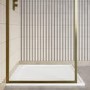 1200x900mm Rectangular Shower Tray – Slimline 30mm – Stone Resin – Anti-Slip – White – Coast