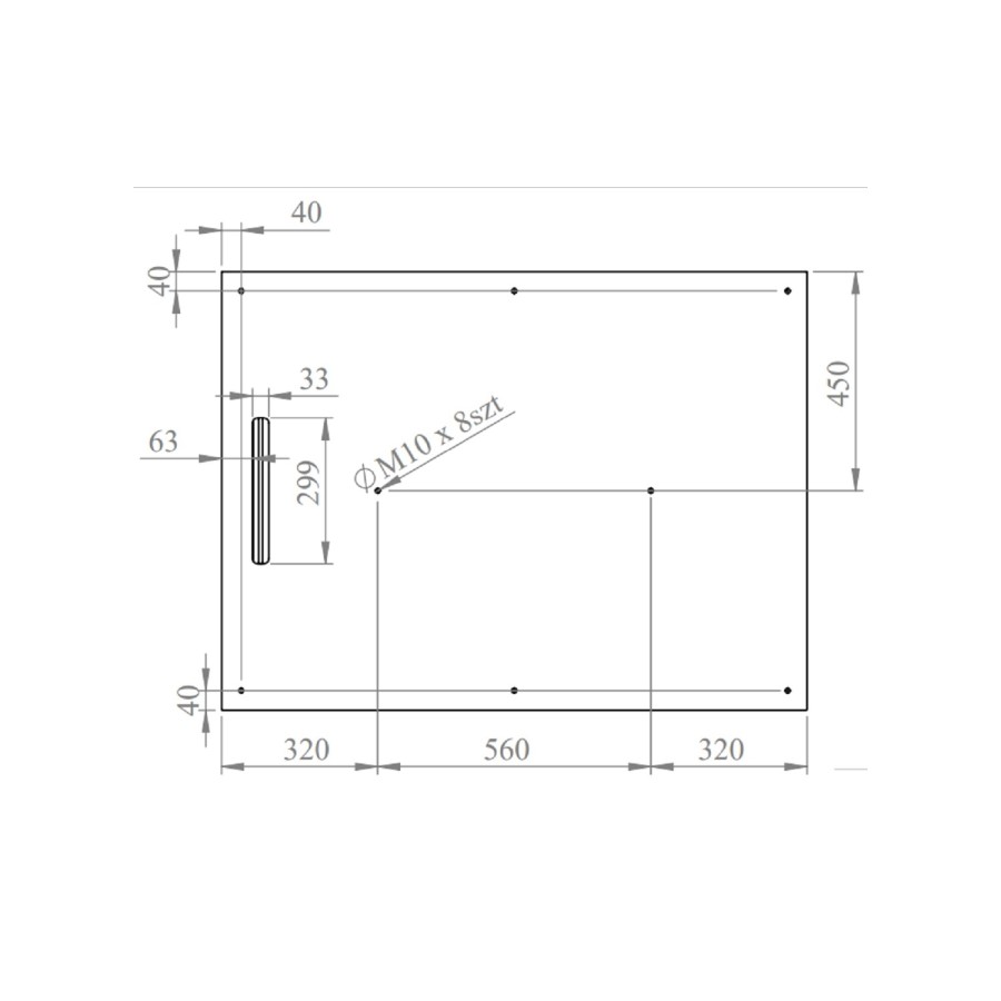 1200x900mm Rectangular Shower Tray – Slimline 30mm – Stone Resin – Anti-Slip – White – Coast