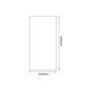 White Composite Wall Panel 1220mm w x 2440mm h- Mermaid