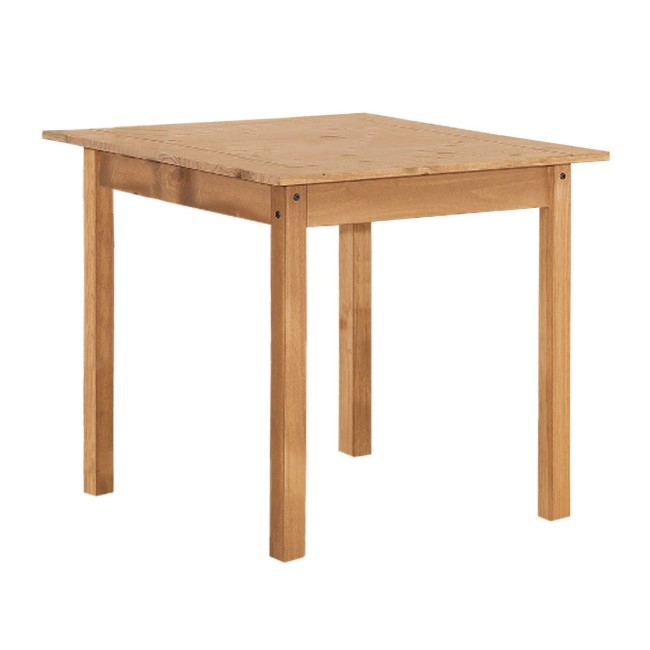 GRADE A1 - Corona Solid Pine Square Dining Table