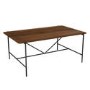 Walnut Dining Table with 8 Wine Velvet Dining Chairs - Cooper