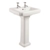 Taylor &amp; Moore Traditional Low Level Toilet &amp; Basin Bathroom Suite