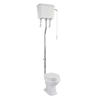 Taylor & Moore Traditional High Level Toilet with Soft Close Seat