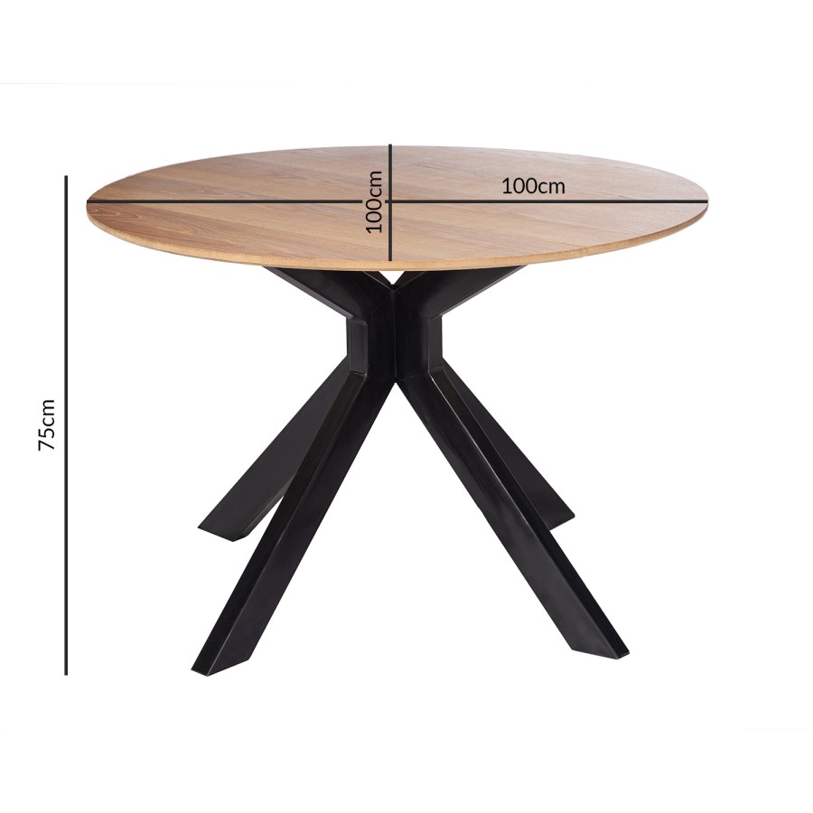 Industrial Oak Drop Leaf Dining Table with 2 Yellow Velvet Dining Chairs