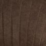 Black Extendable Dining Table Set with 8 Brown Faux Leather Chairs - Seats 8 - Carson