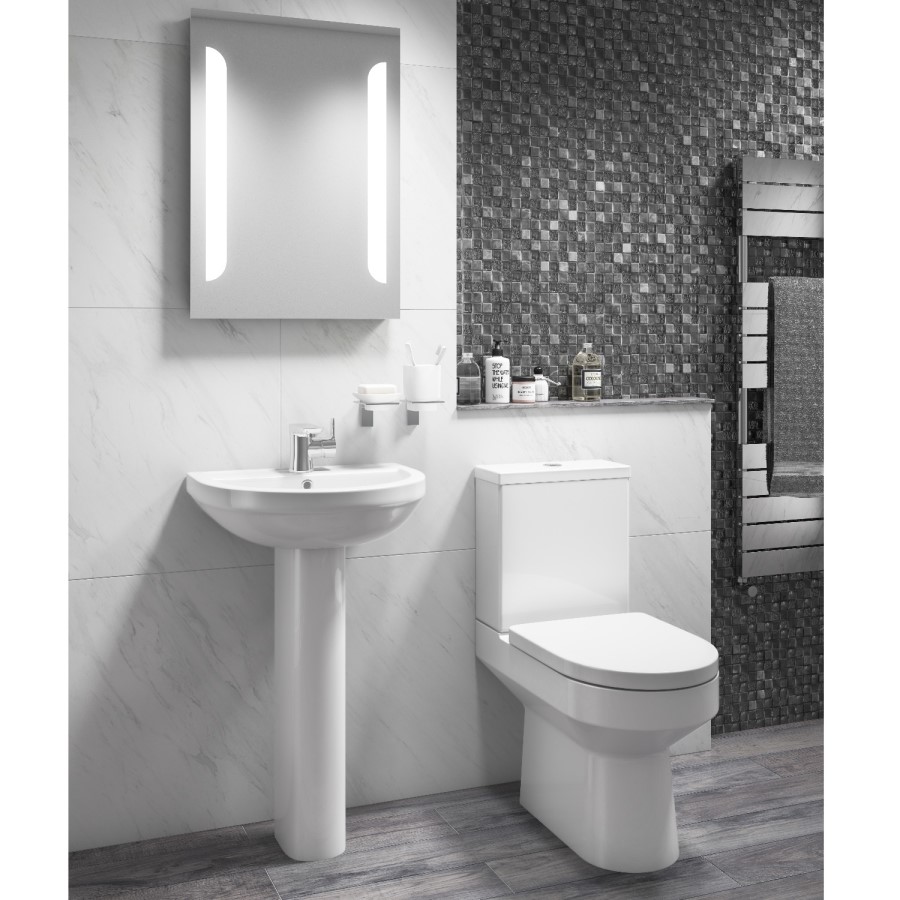 Arc Close Coupled Toilet & Seat