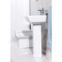 Delta Full Pedestal Toilet and Basin Suite