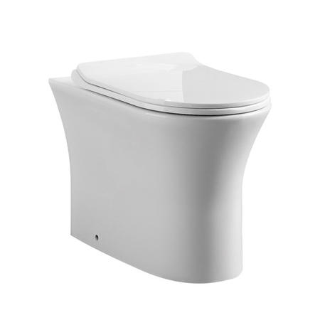 Back to Wall Toilet with Slim line Soft Close Seat