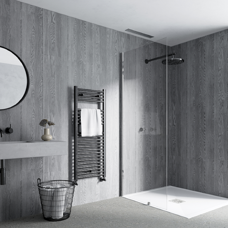 Black Bomarzo Elite Wall Panel 2420mm h x 600mm w - Mermaid