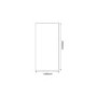 Brown Brittany Oak Elite Postformed Wall Panel 2420mm h x 1200mm w - Mermaid