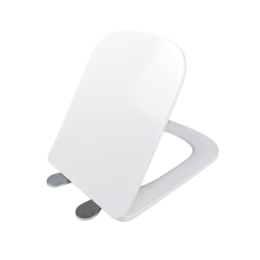 Wall Hung Toilet with Soft Close Toilet Seat, Gunmetal Pneumatic Flush Plate, 1168mm Frame & Cistern - Boston