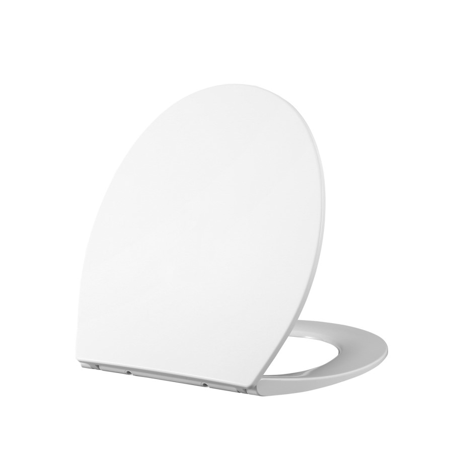 Wall Hung Toilet with Soft Close Toilet Seat, Brushed Bronze Pneumatic Flush Plate, 1168mm Frame & Cistern - Alcor