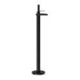 Matt Black Freestanding Bath Shower Mixer Tap - Elina