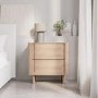Light Wood Pair of Bedside Tables - Emile Sustainable Furniture