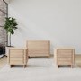 Light Wood 3 Piece Bedroom Furniture Set - Emile Sustainable Furniture