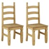 Emerson Extendable Solid Wood Dining Set with 4 Corona Chairs
