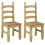 Emerson Solid Pine Dining Set with Bench & 2 Corona Chairs