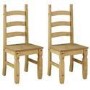 Solid Pine Dining Set with 2 Benches & 2 Chairs - Emerson