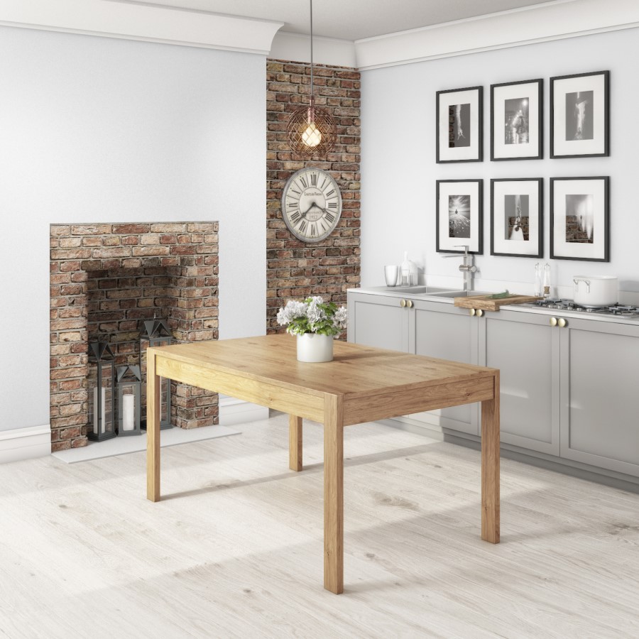Solid Pine Dining Set with 2 Benches & 2 Chairs - Emerson