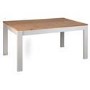 Emerson Grey & Pine Dining Table with 2 Chairs & 1 Bench