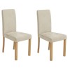 Grey &amp; Solid Pine Dining Table &amp; 2 Cream Velvet Chairs &amp; 2 Benches - Emerson