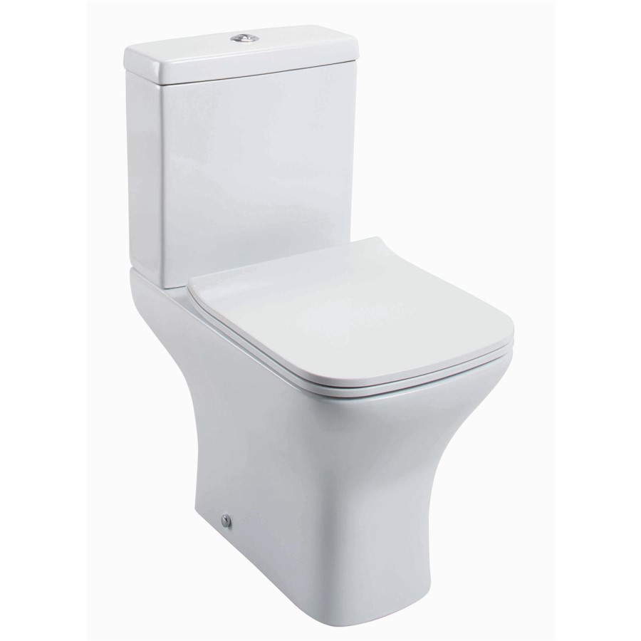 Lavender Toilet & Basin Bathroom Suite