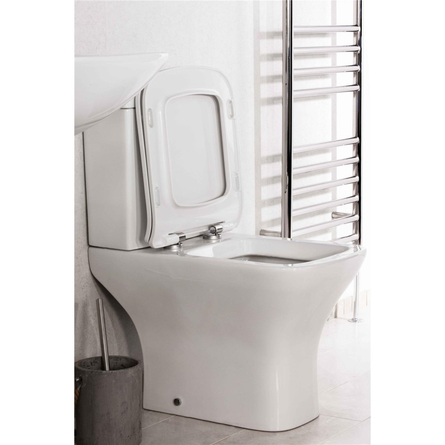 Lavender Toilet & Basin Bathroom Suite