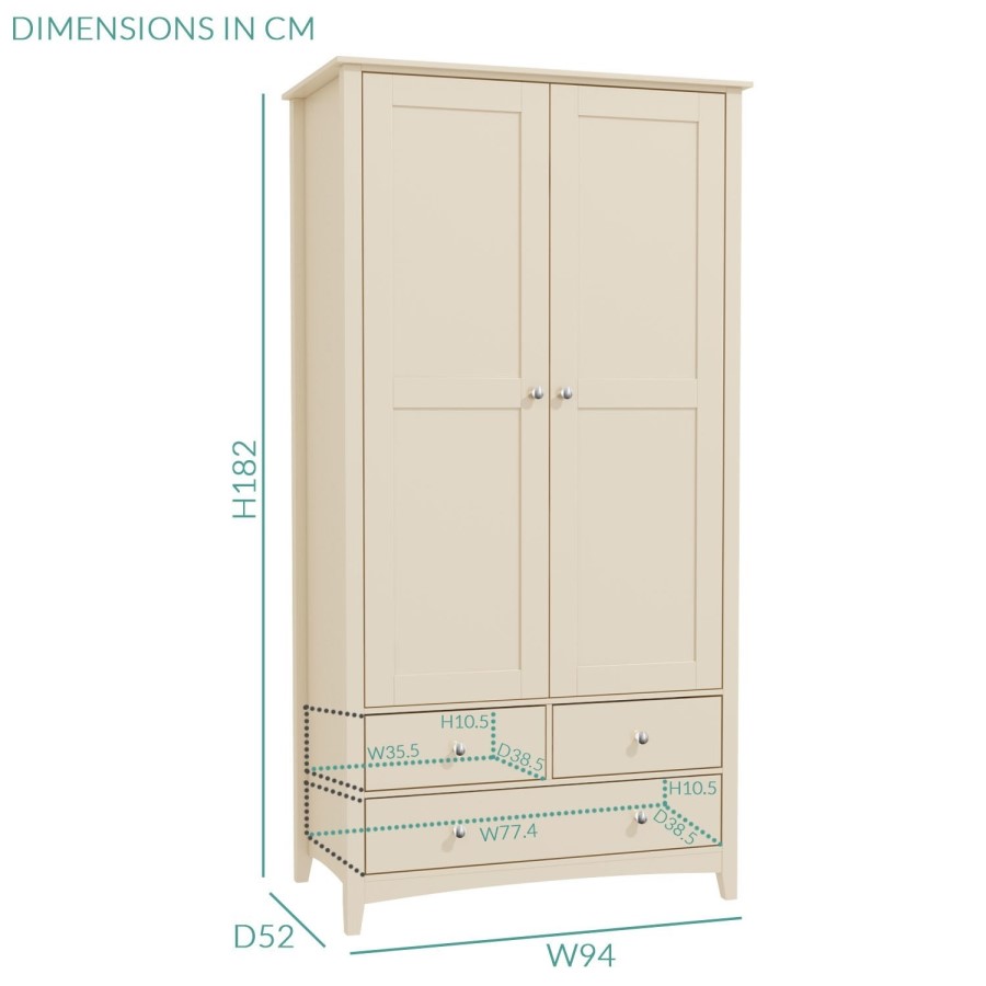 Farley Cream 4 Piece Bedroom Set