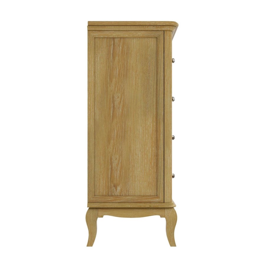 Fonteyn 2+3 Solid Oak Chest of Drawers - French Style